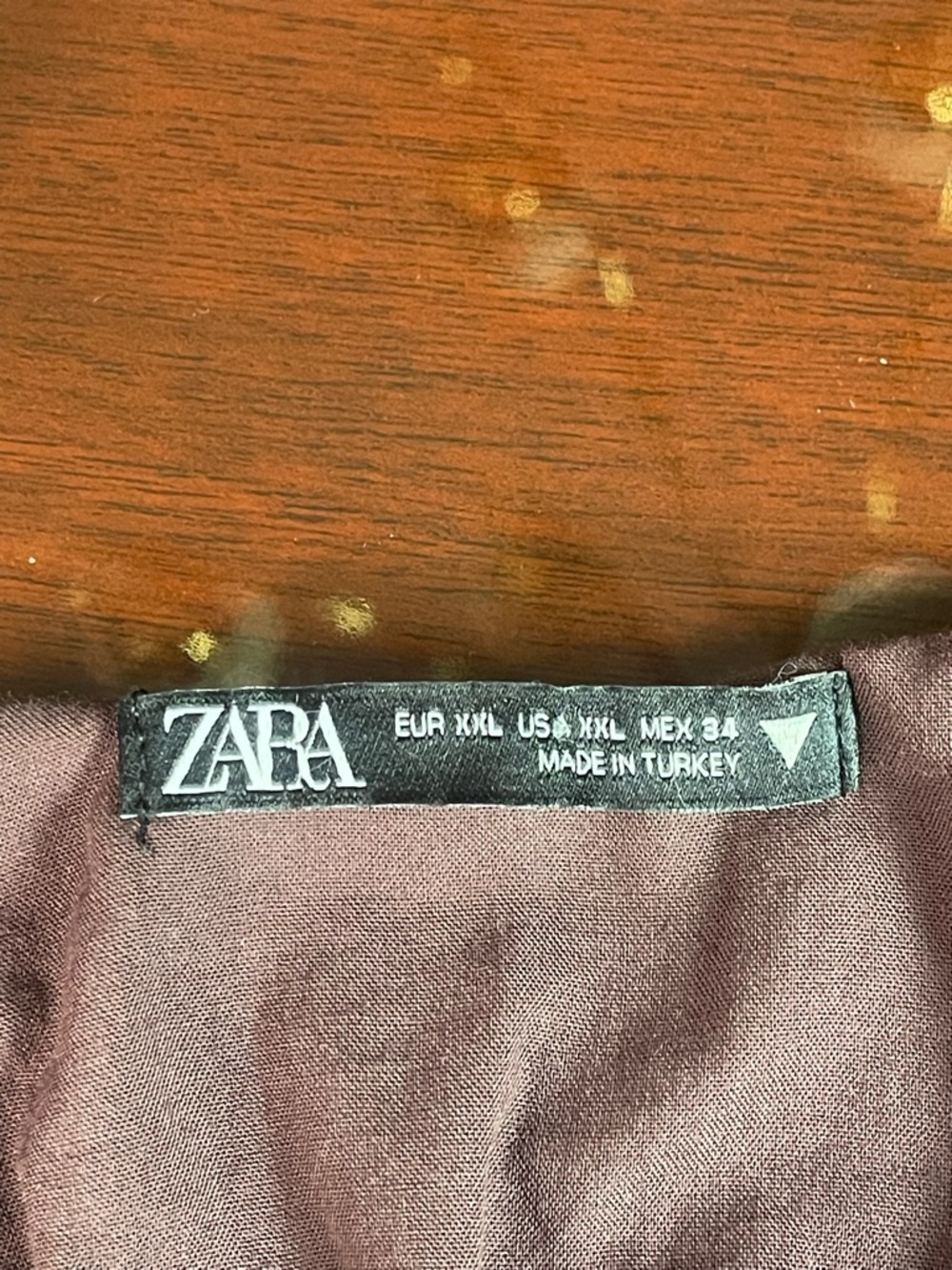 ZARA XXL Brown Textured Cotton Crop Tank Top Button Front Flowy Boho Cottagecore - Picture 7 of 8